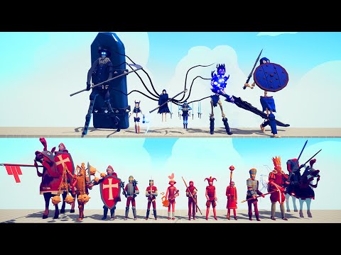 MEDIEVAL TEAM vs SPOOKY TEAM #122 | TABS - Totally Accurate Battle Simulator