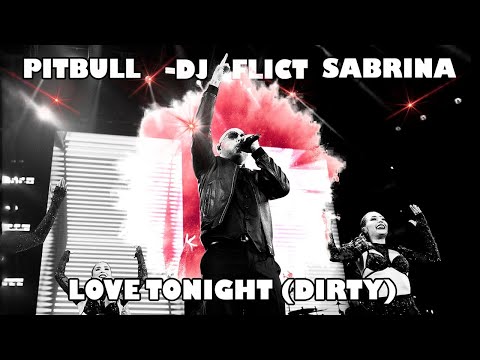 Pitbull, DJ Flict, Sabrina - Love Tonight (Shouse cover)