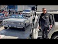 TIM TSZYU ROLLS UP LIKE A G WITH LOWRIDERS ESCORTING HIM AHEAD OF OCAMPO FIGHT