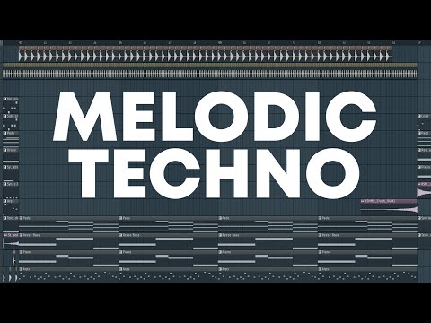 How to Make MELODIC TECHNO!! - FL Studio Tutorial (+FREE FLP)