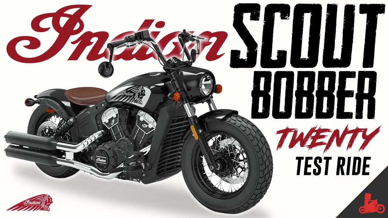 Indian Scout Bobber Twenty Test Ride! (2020)