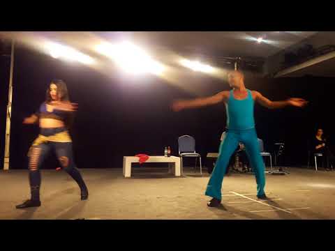 Mehilym Lucitania (Paraguay) and Mohamed Kazafy (Egipto) at E.I.D.A.