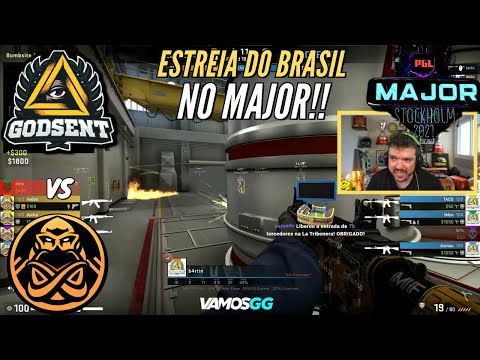 Godsent vs ENCE PGL Major Stockholm 2021 - CSGO HIGHLIGHTS | GAULES