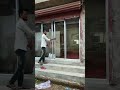 aluminium sliding door and 5 mm glass