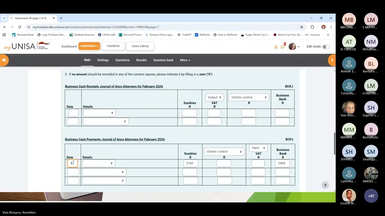 Q&A Assessment 3   LU 1 to 5 20260413