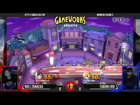 For Glory Friday #121 - RRS|Zranzax (Bayonetta) Vs. Fabian (Toon Link) - Winners Round 3