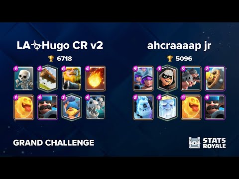 LA✨Hugo CR v2 vs ahcraaaap jr [GRAND CHALLENGE]