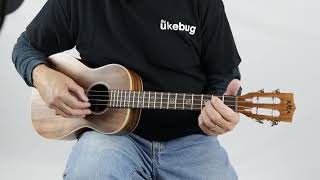Video thumbnail for Kala KA-SA-B Solid Acacia Baritone Ukulele | The Ukebug by The Ukebug