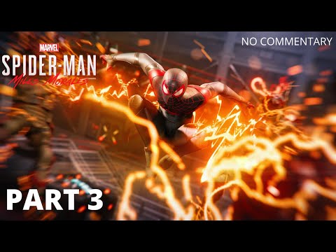 SPIDER-MAN MILES MORALES  Walkthrough Gameplay Part 3  (PS4) NO COMMENTARY