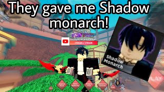 I carried someone then they offered me Shadow monarch.. | Anime Dimensions