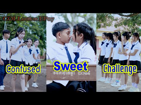 ✨ Video Collection Part 07 | Love Story & Sweet Challenge 💕 | Student Couple Moments ✨ #lovestory 