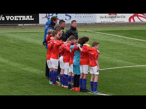 Verburch JO13-1 - OLIVEO JO13-1 #jeudvoetbal wedstrijd in #Poeldijk ---