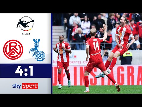 RWE lässt Zebras im Derby keine Chance | Rot-Weiss Essen - MSV Duisburg | Highlights - 3. Liga 23/24