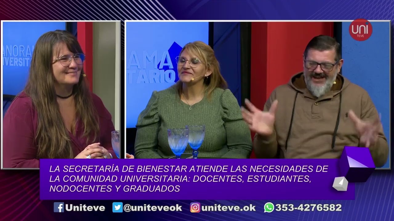Uniteve Noticias | Universidad y comunidad: los desafíos de la Secretaría de Bienestar de la UNVM
