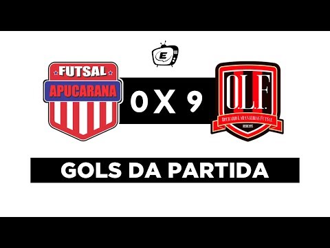 Gols de Apucarana Futsal 0 x 9 Operário Laranjeiras