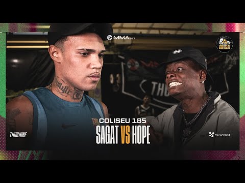 (OS CRIAS DA CDD) HOPE X SAGAT - SEMI FINAL - BATALHA DO COLISEU - EDIÇÃO 185