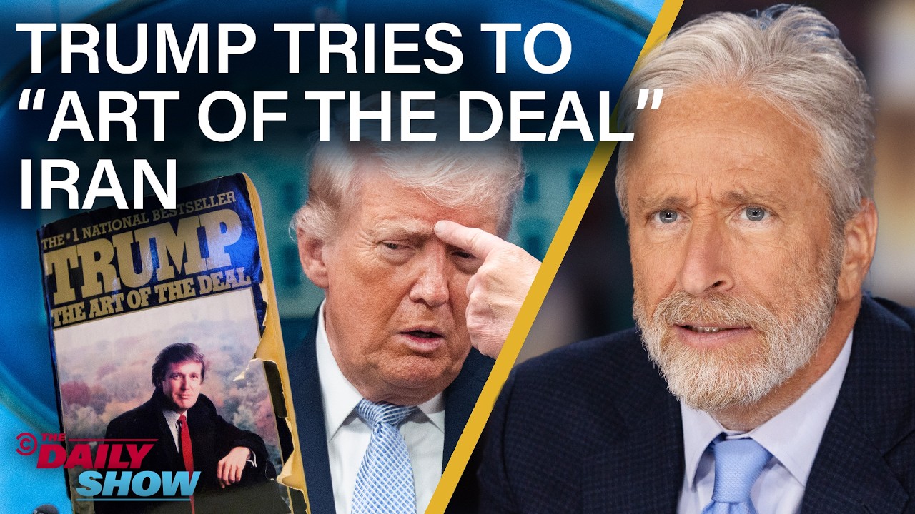 Jon Stewart Dissects Trump’s “Art of the Deal” Iran Strategy... That Isn't Working | The Daily Show