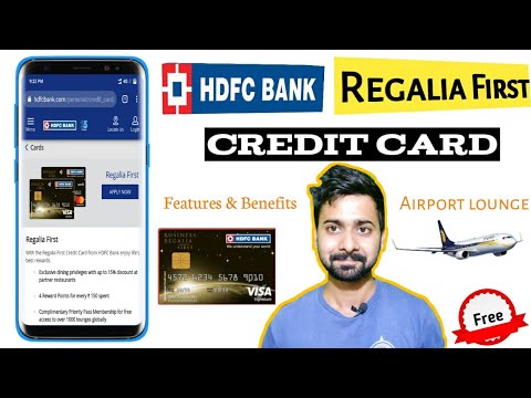 HDFC Regalia First Credit Card | Features & benefits Explain full details| HDFC Regalia Video