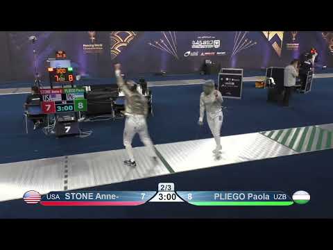 2022 245 T64 20 F S Individual Cairo EGY CHM 7 PLIEGO UZB vs STONE USA