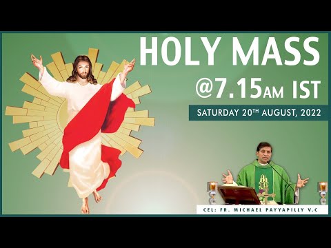 (RE-UPLOADED) Saturday Holy Mass | 20 August 2022 | Fr. Michael Payyapilly, VC | Divine Colombo
