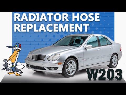 Mercedes-Benz W203 C-Class Radiator Hose Replacement