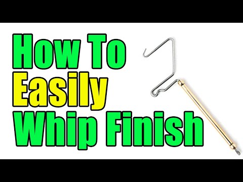 How Whip Finish A Fly - Easy Step By Step Whip Finisher Tool Instructions for Beginners