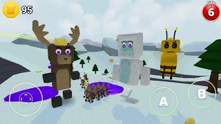 King Reindeer vs Yeti Boss vs Queen Bee + Super Bear Adventure Gameplay Walkthrough 