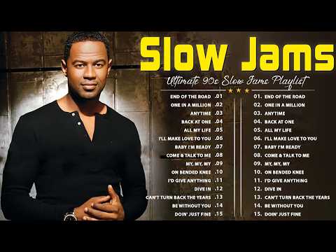 BEST R&B SLOW JAMS 80s & 90s MIX🍷 | Brian McKnight, Joe, R Kelly, Keith Sweat, Usher - R&B Mix 90s