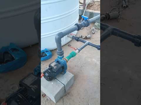Water pump connect with water tanks||plumbing tips #plumbing #art #pipeplug #multipipe