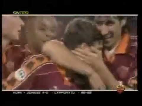 7a giornata Serie A 1998-99 Roma Udinese 4-0