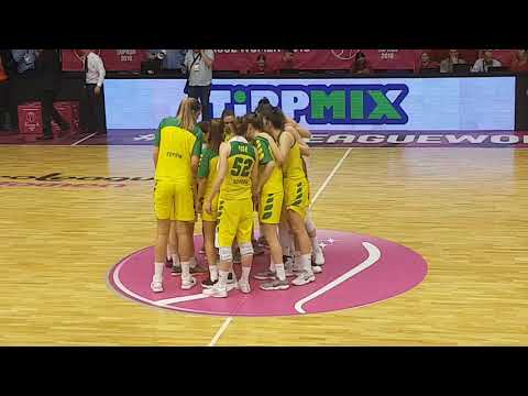 FIBA FINAL4 Sopron Basket - Yakin Dogu celebration