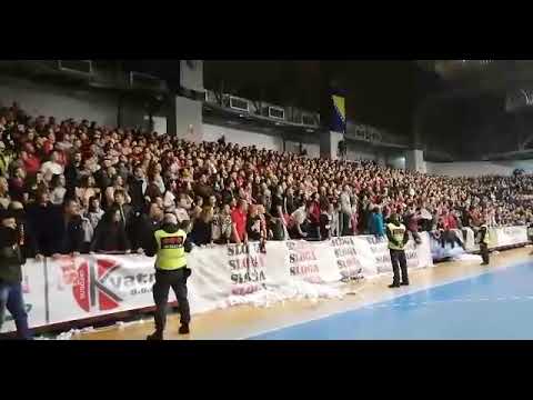 Navijanje na susretu RK Iskra - MRK Sloga, 14.12.2019.