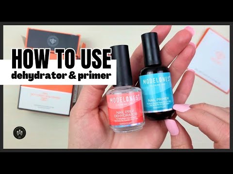 How To Use Dehydrator & Primer for Nails