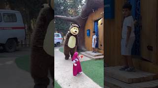 Download lagu masha and the bear di kehidupan nyata  #shorts mp3