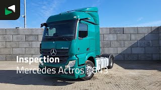 Mercedes-Benz Actros 1843 4X2 StreamSpace MirrorCam tegljač | Slika 4 - Autoline