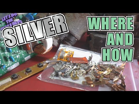 How and Where to Find Scrap Silver - Identification, Refining With Acid