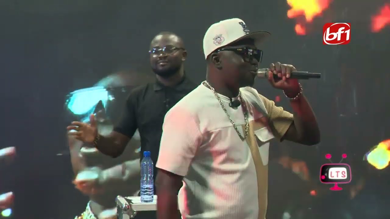 Flow électrique! Marko le rappeur docile en prestation à la Télé S'amuz avec son titre "Petit Mossi"