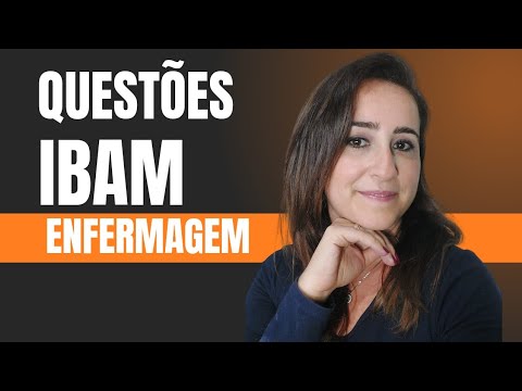 Questões IBAM - Enfermagem