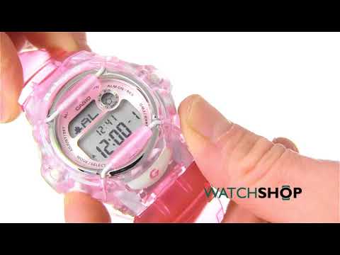 Casio Ladies' Baby-G Alarm Chronograph Watch (BG-169R-4ER)