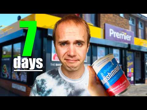 I ONLY Ate Corner Shop Food for 1 Week