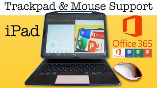 Microsoft Office 365 iPad Mouse and Trackpad support