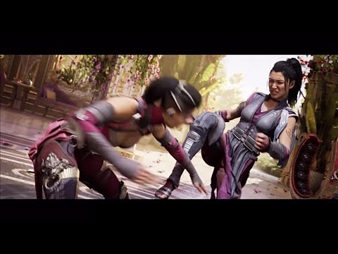 Mortal Kombat 1 | Li Mei vs Tanya & Mileena Fight Scene