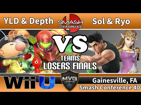 YLD & Depth vs. MVG|Ryo & MVG|Sol - Teams SSB4 Losers Finals - Smash Conference 40