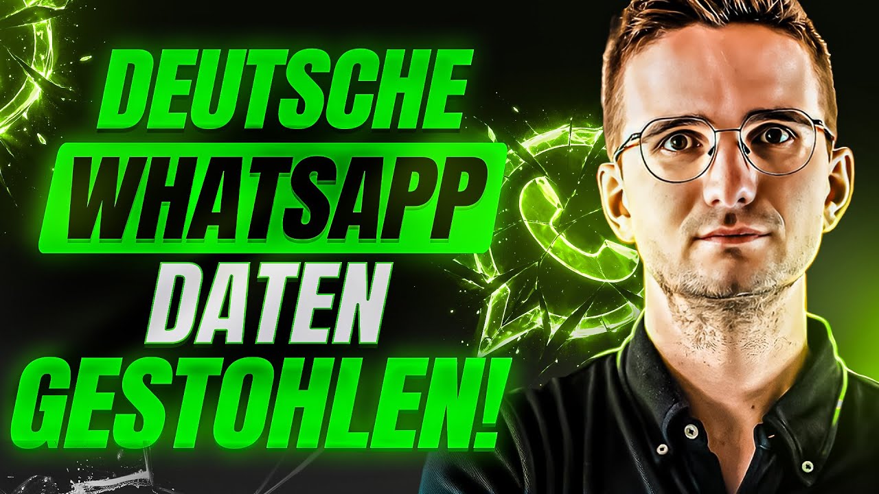 EILT: WHATSAPP DATEN GESTOHLEN! 6 MIO DEUTSCHE BETROFFEN!