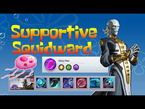 Ebony Maw Amazing Support Gameplay | Marvel Super War