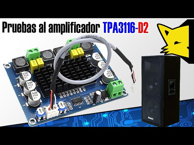 Vídeo relacionado con Placa Amplificadora de Audio, Amplificador de Audio de 2 Canales AMP 15W + 15W Tablero Amplificador Digital Estéreo Clase D DC 12V