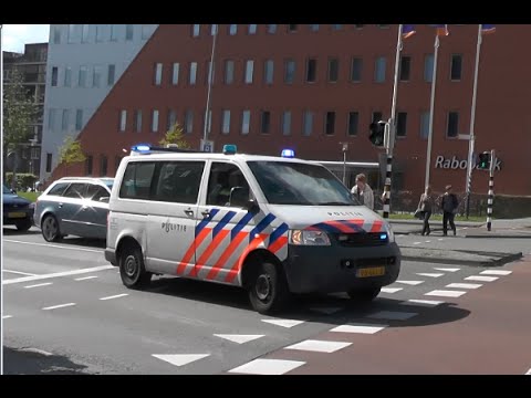 Politie Groningen met meerdere eenheden naar een "assistentie collega"