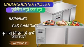 Undercounter refrigerator not cooling | Deep freezer counter chiller repair