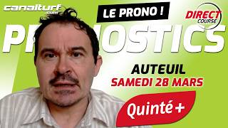 emission video des courses turf pmu du Samedi 28 mars 2026