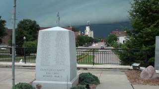 preview picture of video 'Clinton, Iowa before the storm on June 18, 2010.'